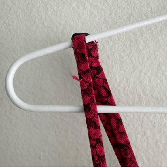 Reformation Morrison Mini Dress in Red Snake Print - Picture 2 of 13